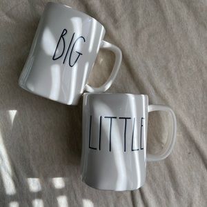 Never Used Big/Little Mugs